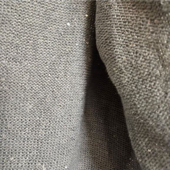 Banana Republic Sequin Cardigan Light Gray Sweater XS - Picture 2 of 6